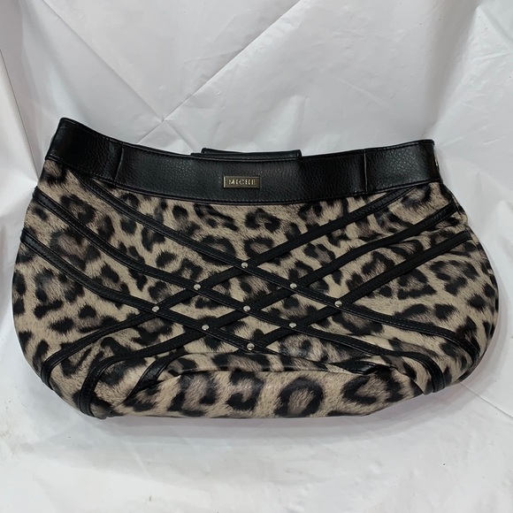 MICHE Jenna Leopard Print Shell Fits Demi Sized Base Bag - Picture 1 of 5